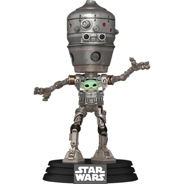 Funko Pop! - Star Wars: IG-12 with Grogu