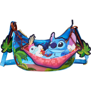 Loungefly - Lilo and Stitch: Stitch Camping Cuties Hammock Crossbody