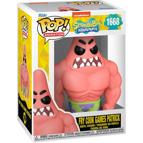 Funko Pop! - SpongeBob SquarePants: Fry Cook Games Patrick