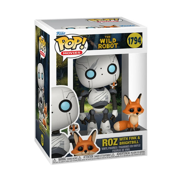 Funko Pop! - The Wild Robot: Roz with Fink and Brightbill