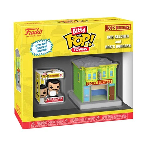 Funko Pop! - Bitty Pop: Bob Belcher and Bob's Burgers