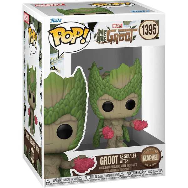 Funko Pop! - We Are Groot: Groot as Scarlet Witch