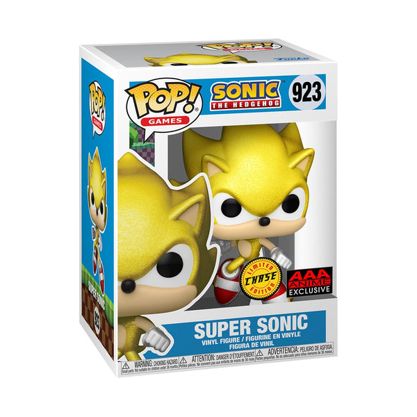 Funko Pop! - Sonic the Hedgehog: Super Sonic - AAA Anime Exclusive (Chase)