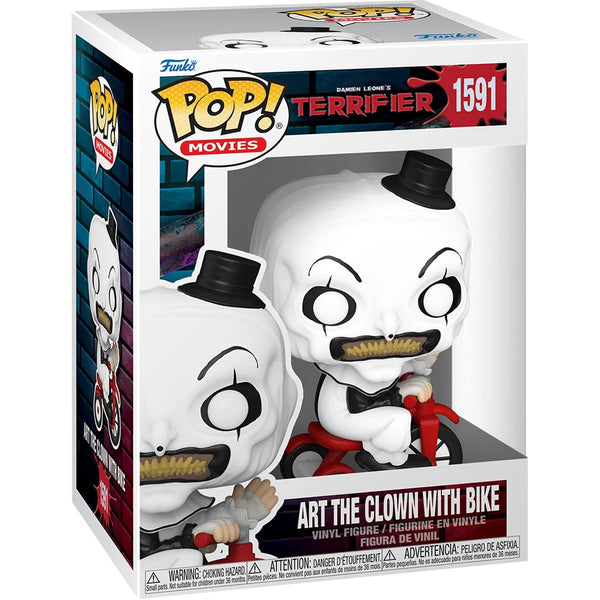 Funko Pop! - Terrifier: Art the Clown with Bike #1591