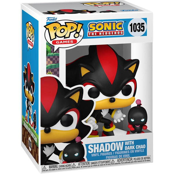 Funko Pop! - Sonic the Hedgehog: Shadow with Dark Chao