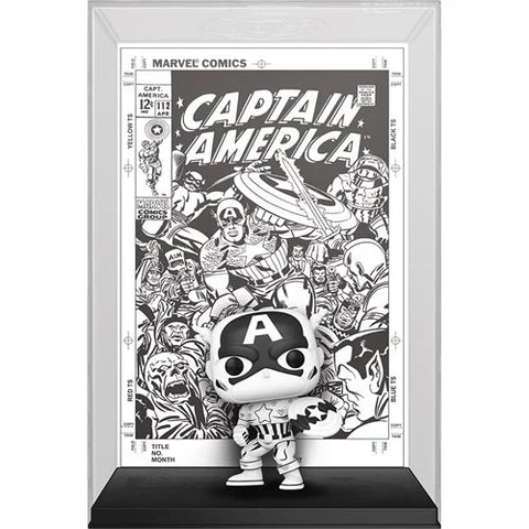 Funko Pop! - Comic Cover: Captain America Black and White