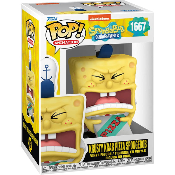 Funko Pop! - SpongeBob SquarePants: Krusty Krab Pizza SpongeBob