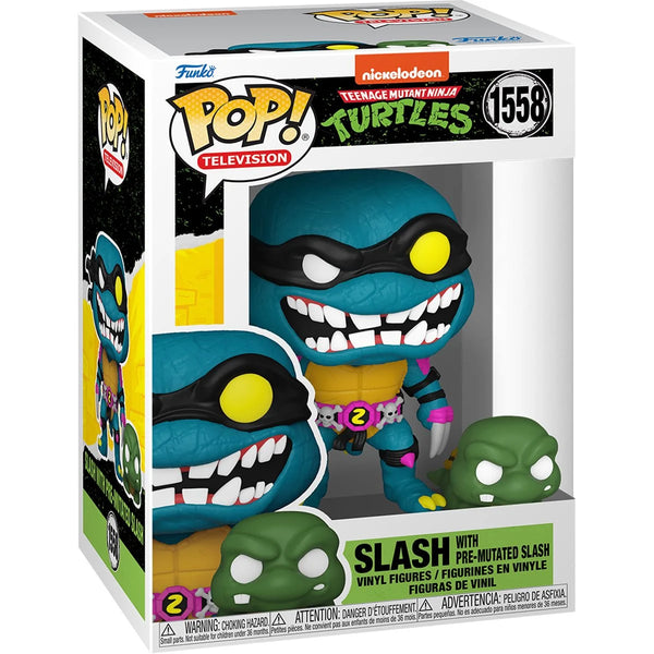 Funko Pop! - Teenage Mutant Ninja Turtles: Slash with Pre-Mutated Slash