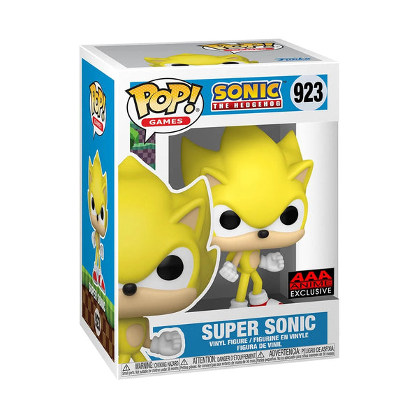 Funko Pop! - Sonic the Hedgehog: Super Sonic - AAA Anime Exclusive