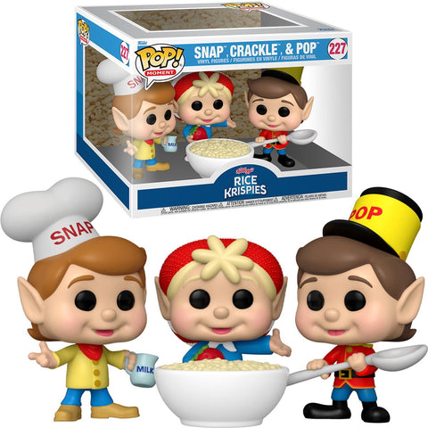 Funko Pop! - Mascots: Rice Krispies Snap, Crackle, and Pop (Pre-Order)