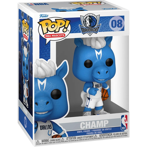 Funko Pop! - NBA Mascots: Dallas Mavericks Champ