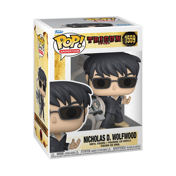 Funko Pop! - Trigun: Nicholas D. Wolfwood with Punisher (Pre-Order)