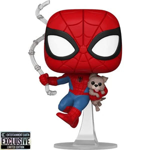 Funko Pop! - Spider-Man: Spider-Man with Sandwich the Dog - EE Exclusive