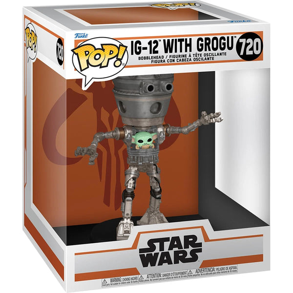 Funko Pop! - Star Wars: IG-12 with Grogu