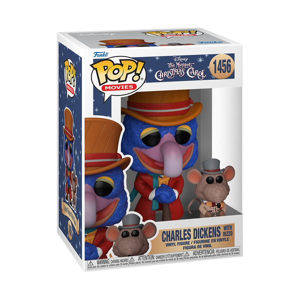 Funko Pop! - The Muppet: Christmas Carol Charles Dickens with Rizzo