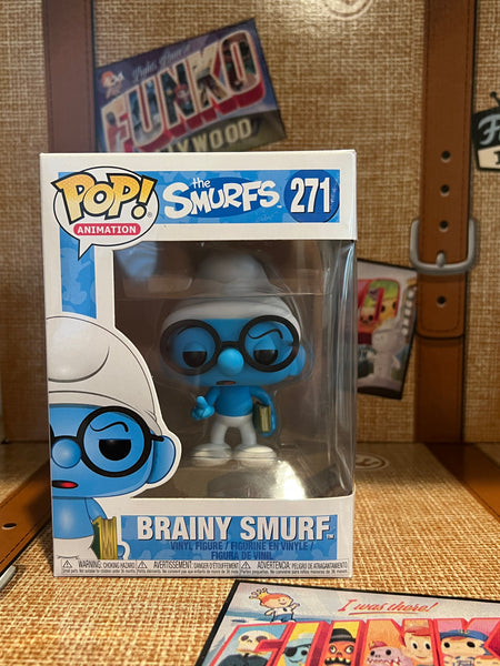 Funko Pop! - Smurfs: Brainy Smurf 271