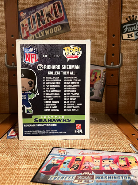 Funko Pop! - Seattle Seahawks: Richard Sherman 02