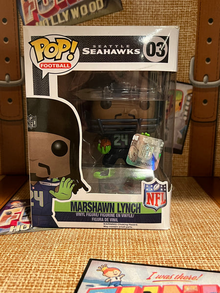 Funko Pop! - Seattle Seahawks: Marshawn Lynch 03