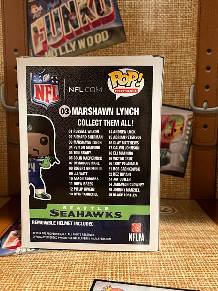 Funko Pop! - Seattle Seahawks: Marshawn Lynch 03