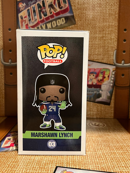 Funko Pop! - Seattle Seahawks: Marshawn Lynch 03