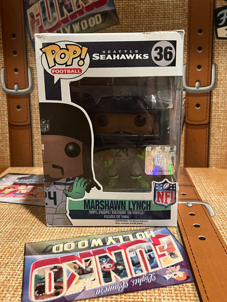 Funko Pop! - Seattle Seahawks: Marshawn Lynch 36