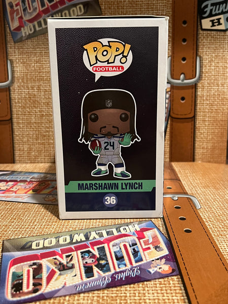 Funko Pop! - Seattle Seahawks: Marshawn Lynch 36