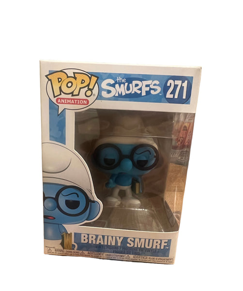 Funko Pop! - Smurfs: Brainy Smurf 271