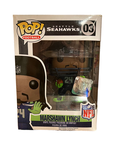 Funko Pop! - Seattle Seahawks: Marshawn Lynch 03