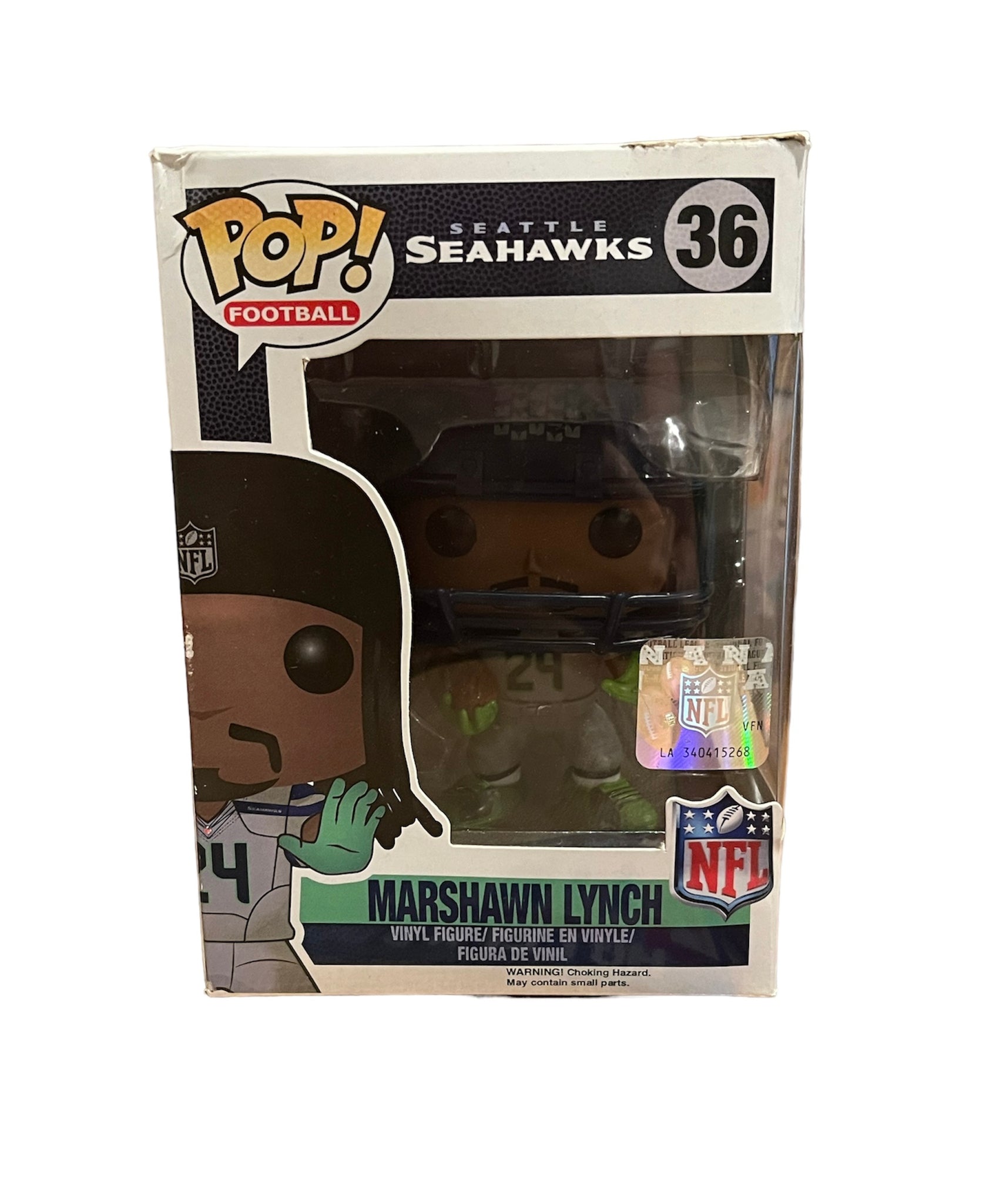 Funko Pop! - Seattle Seahawks: Marshawn Lynch 36