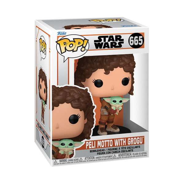 Funko Pop! - Star Wars: Peli Motto with Grogu