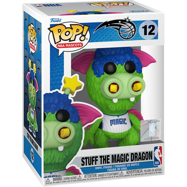 Funko Pop! - NBA Mascots: Orlando Magic Stuff the Magic Dragon