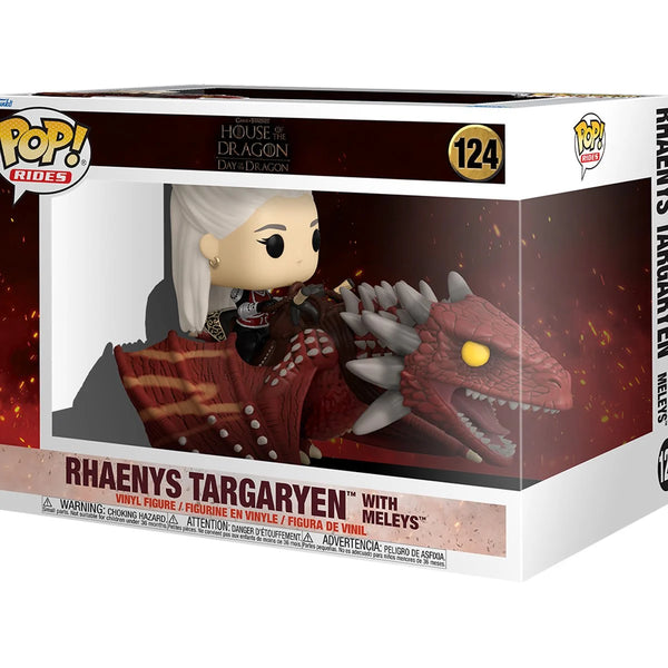 Funko Pop! House of Dragon: Rhaenys Targaryen with Meleys