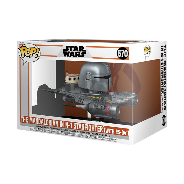 Funko Pop! - Star Wars: The Mandalorian in N-1 Starfighter