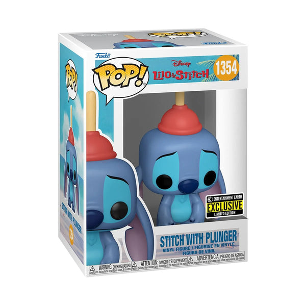 Funko Pop! - Lilo and Stitch: Stitch with Plunger - EE Exclusive