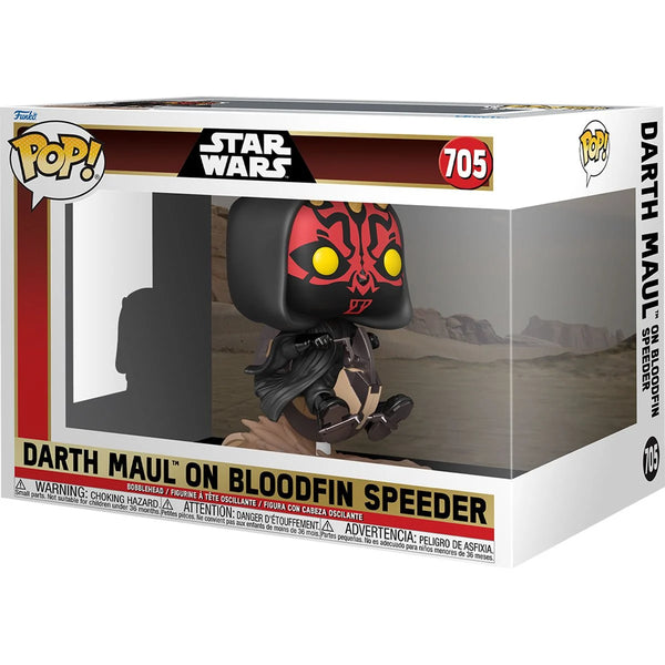 Funko Pop! - Star Wars: Darth Maul on Bloodfin Speeder