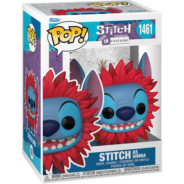 Funko Pop! - Lilo and Stitch: Stitch as SImba