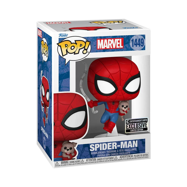 Funko Pop! - Spider-Man: Spider-Man with Sandwich the Dog - EE Exclusive