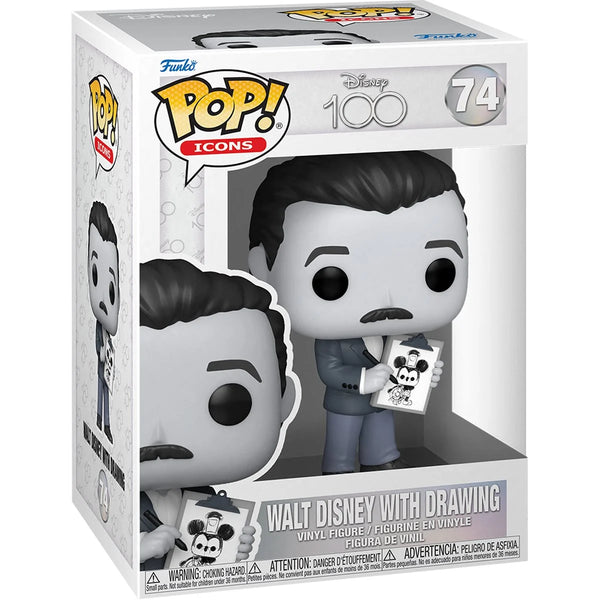 Funko Pop! - Disney 100: Walt Disney with Drawing