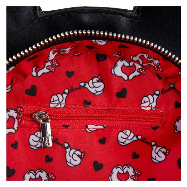 Loungefly: Mickey Mouse and Minnie Mouse Valentines Crossbody Purse (Pre-Order)