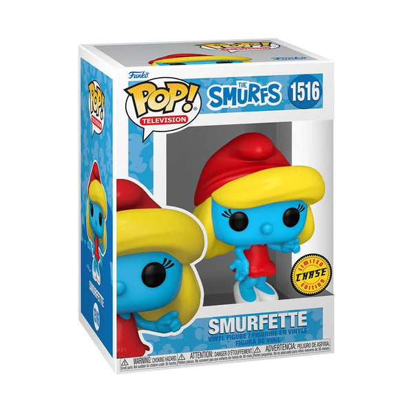 Funko Pop! - The Smurfs: Smurfette with Flower (Chase)