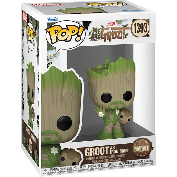 Funko Pop! - We Are Groot: Groot as Iron Man