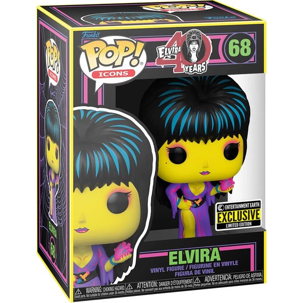 Funko Pop! - Elvira: Elvira Blacklight EE Exclusive