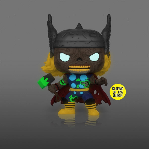 Funko Pop! - Marvel Zombies: Thor Glow in the Dark - EE Exclusive