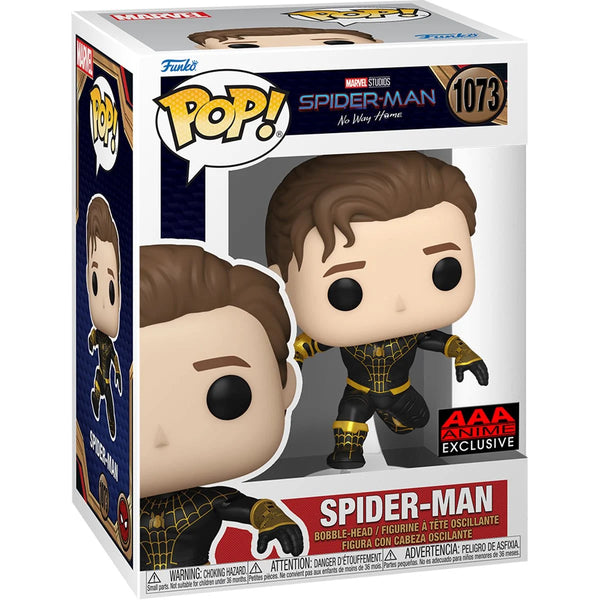 Funko Pop! - Spider-Man No Way Home: Unmasked Spider-Man Black Suit - AAA Anime Exclusive