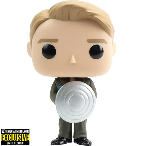 Funko Pop! - Captain America: Captain America with Prototype Shield EE Exclusive