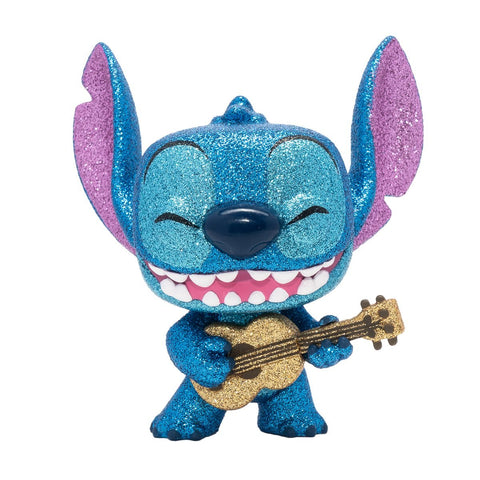 Funko Pop! - Lilo and Stitch: Stitch Ukulele Diamond Glitter - EE Exclusive