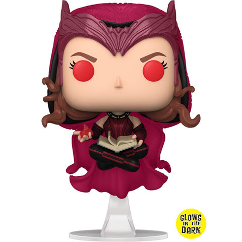 Funko Pop! - Marvel WandaVision: The Scarlet Witch Glow in the Dark - EE Exclusive