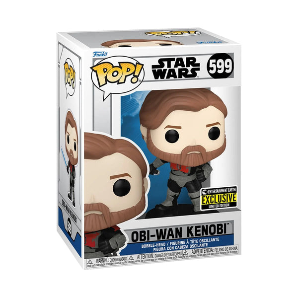 Funko Pop! - Star Wars The Clone Wars: Obi-Wan Kenobi Mandalorian ArmorEE Exclusive