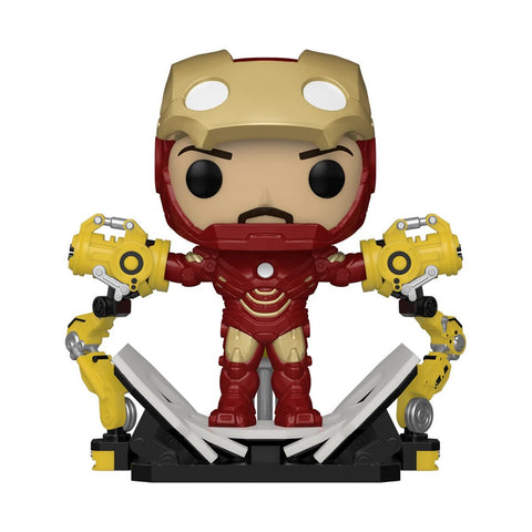 Funko Pop! - Iron Man 2: Iron Man MKIV with Gantry - PX Exclusive (Glow in the Dark)